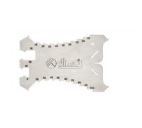 Tracette à zinc - en acier inoxydable Dimos