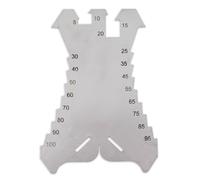 Tracette à zinc en inox Edma 036155