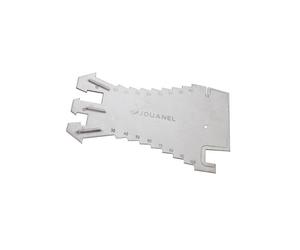 TRACETTE À ZINC EN INOX GRADUÉE 5 MM - JOUANEL INDUSTRIE - TRAC