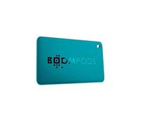 Traceur Airtag Boomcard Format Carte de Crédit avec Find My Rechargeable Bleu