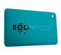 Traceur Airtag Boomcard Format Carte de Crédit avec Find My Rechargeable Boompods Bleu Bleu G
