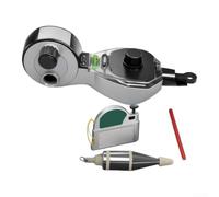 Traceur Automatique pour professionnel avec Niveau Intégré pour Marquage pour précis - pour encre Uniforme et Rembobinage Rapide - Outil de Traçage pour Chantier 21cm(6meter)