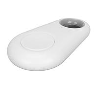 Traceur Bluetooth Intelligent pour Clés Sacs Animaux, Blanc | Dernière Position sur Carte, Déclencheur Photo 25m, Autonomie 6 Mois, Gère 8 Appareils