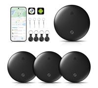 Traceur Bluetooth pour Android avec Google Mon appareil - Localisateur de clés et localisation des bagages - Étanche IP66 - Batterie remplaçable - Signal sonore à proximité - Pour clés, sac, valise (4