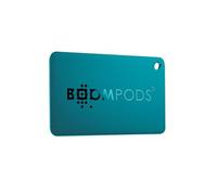 Traceur Bluetooth Rechargeable Qi Format Carte pour Portefeuille Bleu