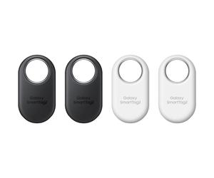 Traceur Bluetooth Samsung Galaxy SmartTag2 Noir/Blanc 4 Packs - Nouveau