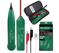 Traceur Cable, MS6812 Détecteur de Cable électrique, Traceur de Câble Portable,Testeur de Câble Téléphonique, Recherche de Ligne