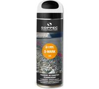Soppec Traceur de chantier S-MARK non fluorescent blanc 500 ml