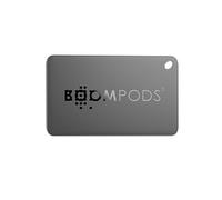 Traceur Connecté Modèle Boomcard Format Carte de Crédit avec Android Find My Gris