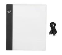Traceur de boîte à lumière LED A5 portable avec variateur d'intensité tactile intelligent en continu, tablette lumineuse LED en acrylique ultra fin pour artistes et designers