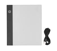 Traceur de boîte à lumière LED, Ultra fin, Portable, variable, tampon de traçage artistique pour dessin et peinture, taille A5 (6 niveaux de luminosité)