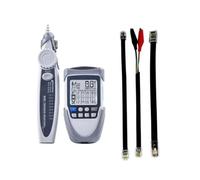 Traceur de câble réseau numérique LCD Wire Finder Ethernet Line Kit | Le kit complet de traçage des câbles réseau identifie les défauts de ligne, les paires de fils et les points d'arrêt avec des