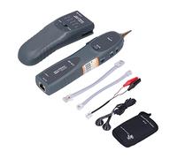 Traceur de Câbles Réseau Portable, Testeur de Ligne Multifonction, Design Ergonomique - Diagnostic Rapide et Précis, Kit Transmetteur et Récepteur, Usage Professionnel