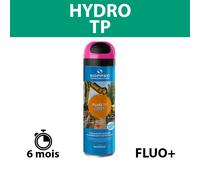 Traceur de chantier à l'eau très fluorescent FLUO TP HYDRO Cerise SOPPEC