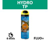 Bombe de peinture - Traceur chantier jaune fluo tp hydro SOPPEC - 143517