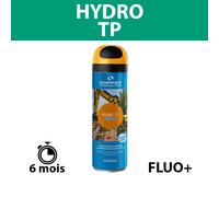 Bombe de peinture - Traceur chantier orange fluo tp hydro SOPPEC - 143516