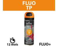 Traceur de chantier Fluo TP Orange 650ml SOPPEC