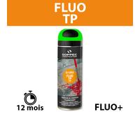 SOPPEC Traceur de chantier fluo TP 500ml vert - SOPPEC - 141518
