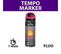 Traceur de chantier fluorescent TEMPO MARKER Cerise SOPPEC