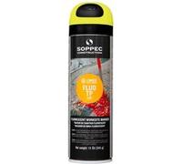 Bombe de peinture - Traceur chantier jaune fluo tp hydro SOPPEC - 143517