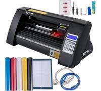 Traceur de découpe vinyle 375 mm, Découpeuse de film Max. Largeur de coupe 285 mm, Machine à tracer Logiciel Signmaster, Traceur compatible Window, Traceur de films semi-automatique Précision de coupe