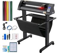 Traceur de découpe vinyle Max. Alimentation papier 720 mm - Traceur de film Force de coupe 500 g - Traceur de découpe avec œil optique - Logiciel Signmaster - Moteur pas à pas - Traceur semi-automatiq