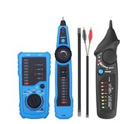 Traceur De Fil Téléphonique RJ11 RJ45 Cat5 Cat6, Toner, Testeur Câble Réseau Ethernet LAN, Détecteur Ligne Identification Précise Efficace(FWT11 with AVD06)