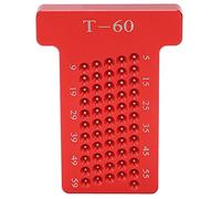 Traceur de menuiserie T 60, outil de traçage de ligne de règle de type T, marquage en alliage d'aluminium avec gravure, traceur de type T anti-usure pour outils de menuiserie de
