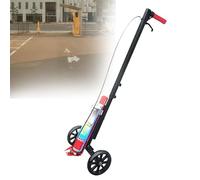 Traceur de peinture de route à pousser à la main - Applicateur durable pour les terrains de jeux scolaires, les terrains de sport et les marquages de parkings