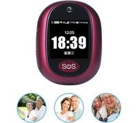 Traceur GPS 4G LTE Étanche Avec Écran Tactile Et Caméra HD Rouge YONIS