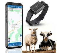 Traceur GPS 4G pour Bovins et Ovins - Collier GPS Animal TK935, Suivi en Temps Réel, Batterie 3000 mAh, Géorepérage, Historique 180 Jours, Étanche IP66 - Gestion d’Exploitation Élevage