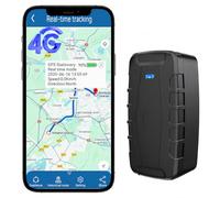 Traceur GPS 4G pour Voiture Magnétique GPS Tracker Suivi en Temps réel,étanche,localisation de véhicule,Longue Autonomie avec Batterie 20000mah,Alarme antivol pour Voiture,Camion,Bateau