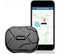 Traceur GPS 4G pour Voiture, Tracker Professionnel Aimanté, Batterie Longue Durée 6 Mois, Alarme Antivol/Vibration, Traceur GPS sans Carte SIM (Abonnement Requis), Traqueur TK905-E