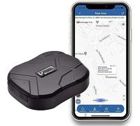 Traceur GPS, 5000mAh Tracker GPS Anti-Perte Suivi en temps réel Alarme GPS Tracker Geo-Fence GPS Tracker Positionnement en Temps Réel pour Voiture Camion Moto 3 Mois en Veille