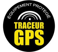 traceur GPS - 5cm - Sticker/autocollant
