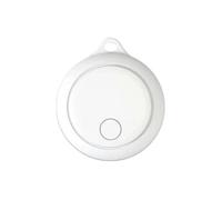 Traceur GPS Animaux Anti-Perte Connecté Bluetooth Compatible iOS Blanc
