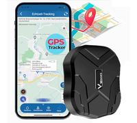 Traceur GPS avec Micro 90 Jours Veille TK905, Surveillance en Temps Réel Anti-pers Anti-vol, Traker GPS sans Abonnement Étanche Suivi Voiture Adapté pour Voiture Moto Bateau Camion Flotte Camping-Car