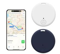 Traceur GPS Bluetooth 5.2 Multi-Objets, Localisateur Intelligent Compatible iOS & Android, Smart Tracker Portable pour Clés, Sacs, Portefeuilles, Animaux, Valises - Portée 15m