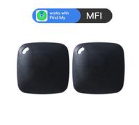 Traceur GPS Bluetooth intelligent,localisateur de remplacement pour iPhone,certifié MFI,trouver mon dispositif de rappel anti-perte - Type WHITE #A