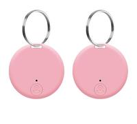 Traceur Gps Chat Chiens, 2 Pièces Tracker Gps pour Chiens Chats, Localisation Résistants Traceur Chien Chats, Porte Clés Léger Tracker Alarme Chatons Chiots, pour Accessoires Animaux Compagnie