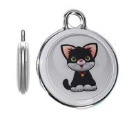 Traceur GPS Chat, Collier GPS pour Chat Chien Anti-Fugue Anti-Perte GPS, Dispositif Anti-Perte Intelligent Étanche, Localisateur Portable pour Bagages De Clés, Localisation en Temps Réel