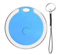 Traceur GPS Chien, Collier Anti-Perdu pour Chats et Animaux Domestiques - Localisateur avec Alarme, Mini SOS, Navigation Outdoor pour Véhicules et Enfants (Bleu)