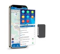 Traceur GPS Enfant Mini Tracker pour Voiture Vélo Enfant Temps réel avec Historique Suivi de 6 Mois Imperméable Montage Magnétique Alarme Mobile Suivi en Temps Réel Traqueur GPS APP Gratuite Poids 25g