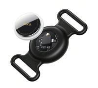 Traceur GPS intelligent HOCO Collier d'animal de compagnie Balise Ultra-légère 7g, Appareil de suivi avec 12 mois de durée de vie de la batterie, parfait pour les chats/chiens Taille UniqueABS
