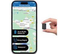 Traceur GPS Mini 4G Tracker GPS Antivol Suivi en Temps Réel, Longue Autonomie 60 Jours,Parcours Historique, Traqueur Caché et Aimanté pour Voiture, Moto, Vélo, Enfants, Valises et Sacs TK903