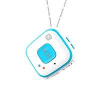Traceur GPS Mini Necklace GSM WiFi SOS Position Rapide Faible Consommation Bleu YONIS