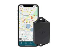Traceur GPS Mini Noir - Voiture et Moto - Autonomie 3 Ans - Suivi Discret sans Recharge - Abonnement requis Via App - Idéal pour Véhicules, Remorques, Bateaux, Chantiers