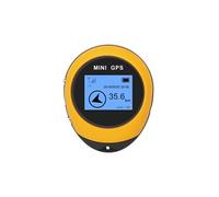 Traceur GPS Mini Portable Pour Randonnée Et Escalade Avec Boussole Intégrée Jaune