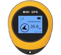 Traceur GPS Mini Portable Pour Randonnée Et Escalade Avec Boussole Intégrée Jaune YONIS