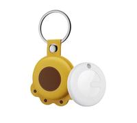 Traceur GPS Mitag Bluetooth Localisateur Intelligent Appareil Anti-Perte Clés Mobiles Animaux de Compagnie Personnes âgées Enfants Finder Fonctionne avec Find My(White Yellow)